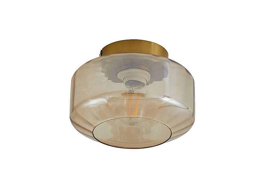 Lindby Deckenleuchten Hildur, Glas Creme IP20, 1 x 15 W LED günstig online kaufen