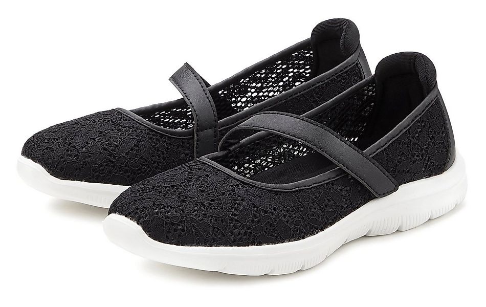 LASCANA Slip-On-Sneaker, Freizeitschuh, Slipper Halbschuh superleicht und b günstig online kaufen