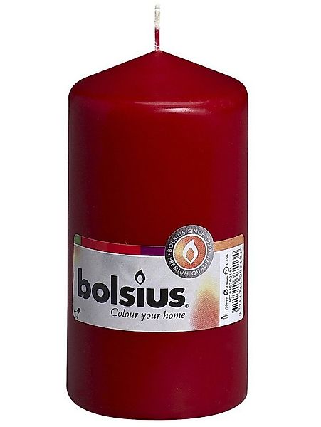 Bolsius Stumpenkerze Bolsius Stumpenkerze altrot, Höhe 13 cm, Ø 6,8 cm günstig online kaufen