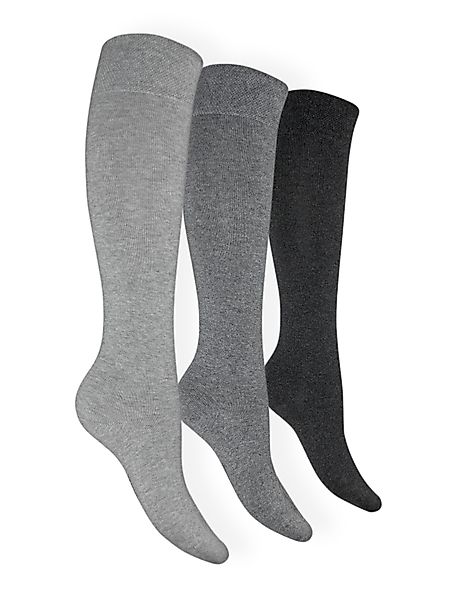 Die Sockenbude Kniestrümpfe RS-Strumpf GRAY (Bund, günstig online kaufen