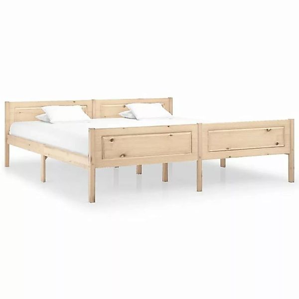 furnicato Bett Massivholzbett Kiefer 180x200 cm günstig online kaufen