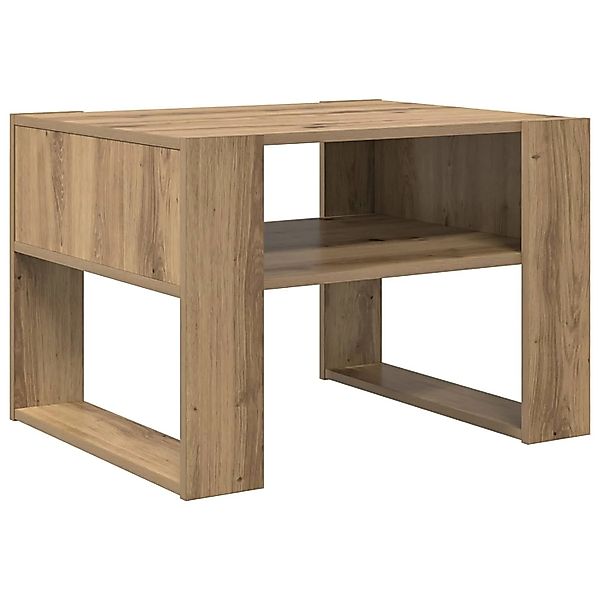 vidaXL Couchtisch Artisan-Eiche 66 x 53 x 45 cm Holzwerkstoff 8000107 günstig online kaufen