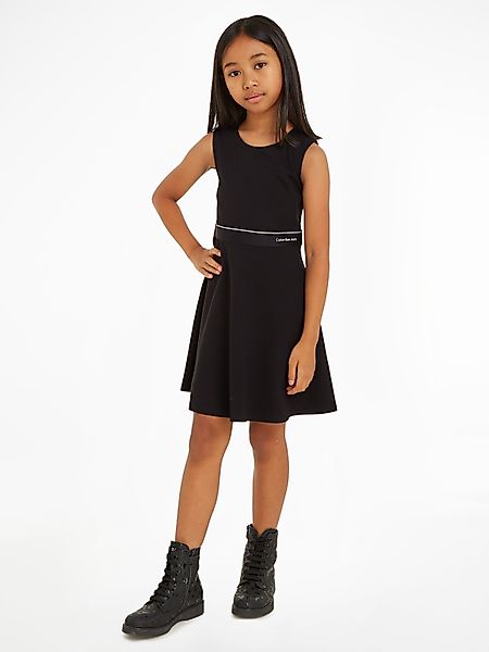 Calvin Klein Jeans Skaterkleid LOGO TAPE günstig online kaufen