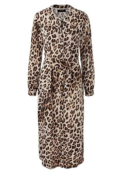 Aniston CASUAL Blusenkleid (mit abnehmbarem Bindegürtel) mit trendigem Leo- günstig online kaufen