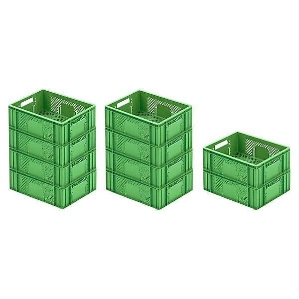 PROREGAL® Stapelbox SparSet 10x Eurobehälter Obst- günstig online kaufen