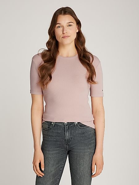 Tommy Hilfiger Kurzarmshirt 5X2 RIB C-NK günstig online kaufen