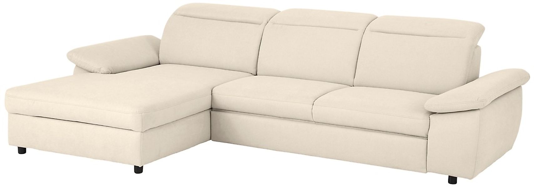 Home affaire Ecksofa "Mauritius L-Form", mit Kopfteil- und Armlehnverstellu günstig online kaufen