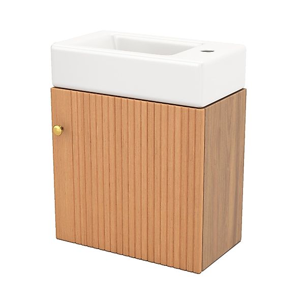 SOFTWEARY Waschtisch inkl. Waschbecken, Badmöbel in günstig online kaufen