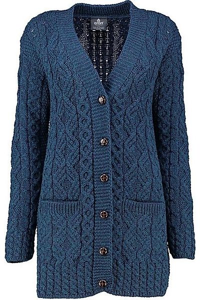 Carraig Donn Strickjacke im typischen Irland Aran Strick günstig online kaufen