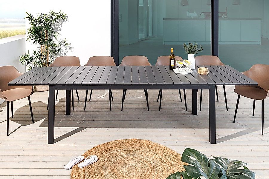 riess-ambiente Gartentisch DESIGNO 200-250-300cm grau / (Einzelartikel, 1-S günstig online kaufen