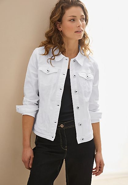 Cecil Jeansjacke, ohne Kapuze, mit Brusttaschen und Knopfleiste günstig online kaufen