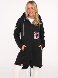 Zwillingsherz Jerseymantel "Alissa" mit Kapuze und günstig online kaufen