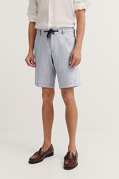bugatti Chinoshorts 1949-76424C Baumwoll-Leinen-Mix günstig online kaufen