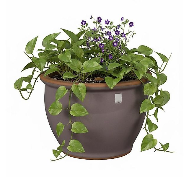 Teramico Pflanzkübel Blumentopf Pflanzgefäß aus Keramik Modell "Roma" 18cm günstig online kaufen