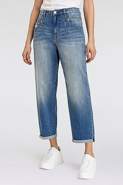 Herrlicher Loose-fit-Jeans Brooke Organic Denim in Cropped-Länge günstig online kaufen