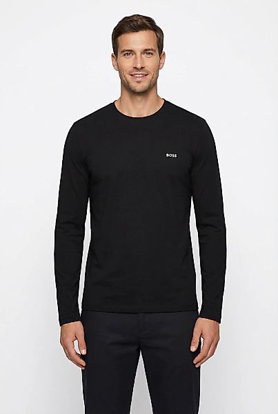 BOSS Langarmshirt "Mix&Match LS" mit Logoschriftzug günstig online kaufen