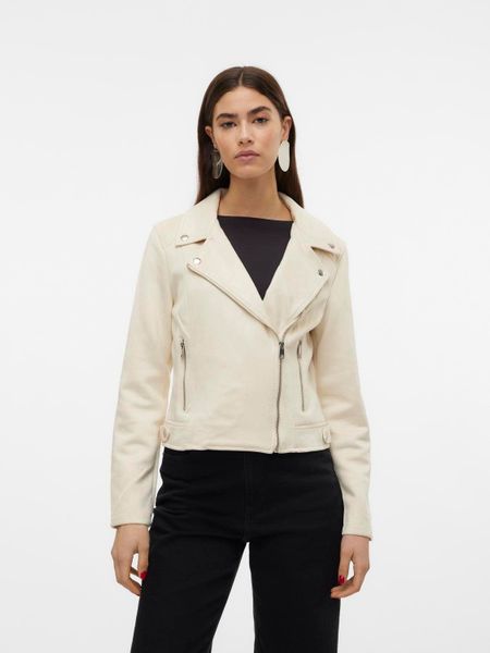 Vero Moda Bikerjacke "VMJOSE SHORT FAUX SUEDE JACKET GA NOOS" mit asymetris günstig online kaufen