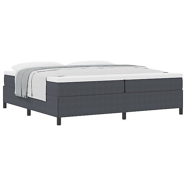 vidaXL Bett Bettgestell Dunkelgrau 200x200 cm Corduroystoff (1-tlg) günstig online kaufen