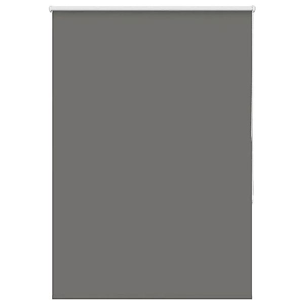 vidaXL Verdunkelungsrollo Grau 110x150cm Stoffbreite 105,7cm Polyester 4011 günstig online kaufen