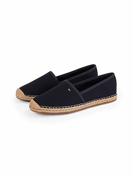 Tommy Hilfiger Espadrille "FLAG CANVAS ESPADRILLE", Slipper, Flats, Bequems günstig online kaufen