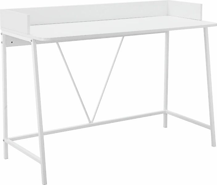 INOSIGN Schreibtisch "Jullian" 1 Stk. tlg. weißes Gestell aus Metall, Breit günstig online kaufen