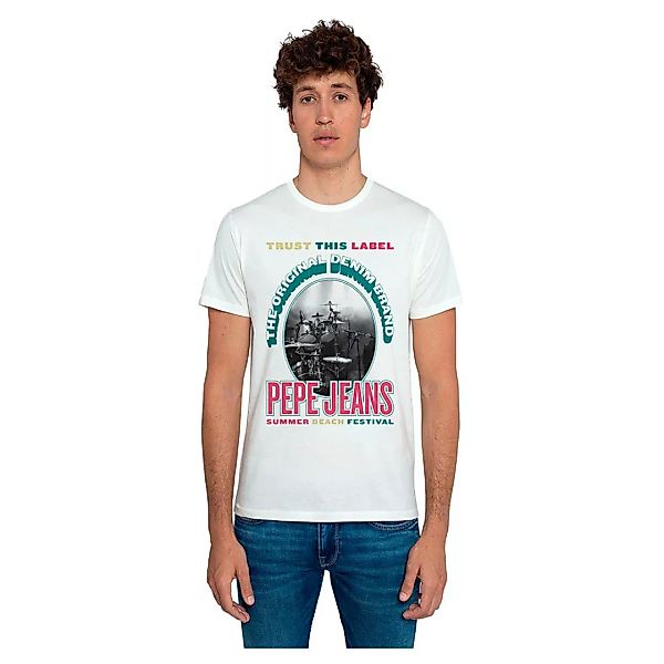 Pepe Jeans Matt Kurzärmeliges T-shirt XL Off White günstig online kaufen