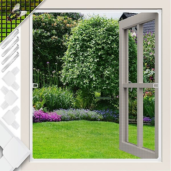 KESSER Insektenschutzplissee, Fliegenschutzgitter für Fenster mit günstig online kaufen