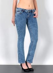ESRA Bootcut-Jeans Schlaghose Damen Bootcut Jeans günstig online kaufen