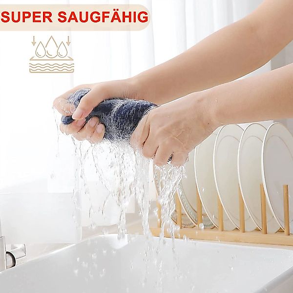 MODFU Geschirrtuch Küchentücher Set Baumwolle Spültuch, günstig online kaufen