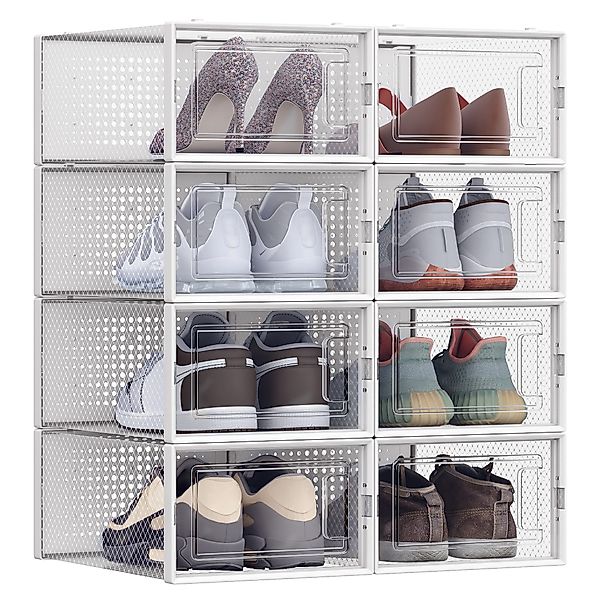 SONGMICS Schuhbox Aufbewahrungsboxen 8st/12st, für Schuhe günstig online kaufen
