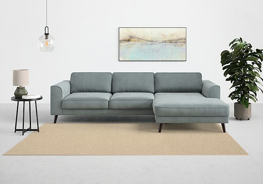 TRENDMANUFAKTUR Ecksofa »Lumber Jack, elegantes Designsofa, zeitlos modern, günstig online kaufen