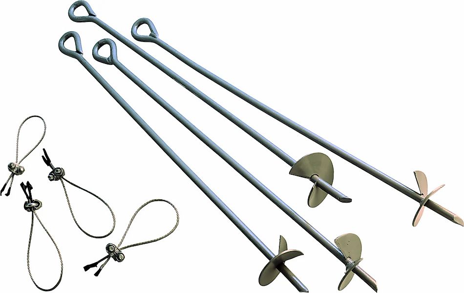 ShelterLogic Bodenanker 4 Sturmanker, Länge: 68,5 cm günstig online kaufen