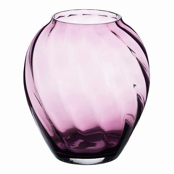 Vase 21 X 21 X 25 Cm Kristall Violett günstig online kaufen