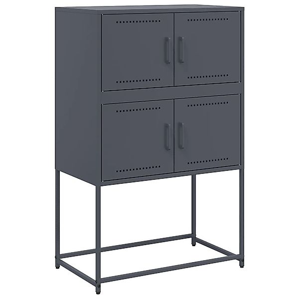 vidaXL Sideboard Sideboard Anthrazit 68,5x38,5x107 cm günstig online kaufen