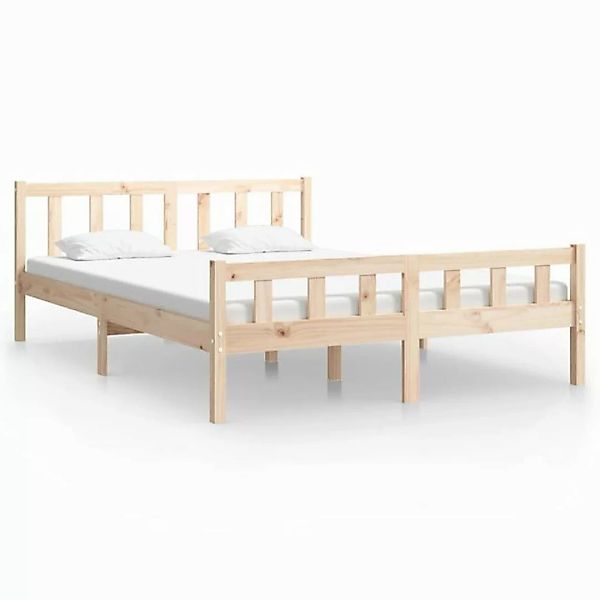 vidaXL Massivholzbett 150x200 cm 5FT King Size1138851 günstig online kaufen