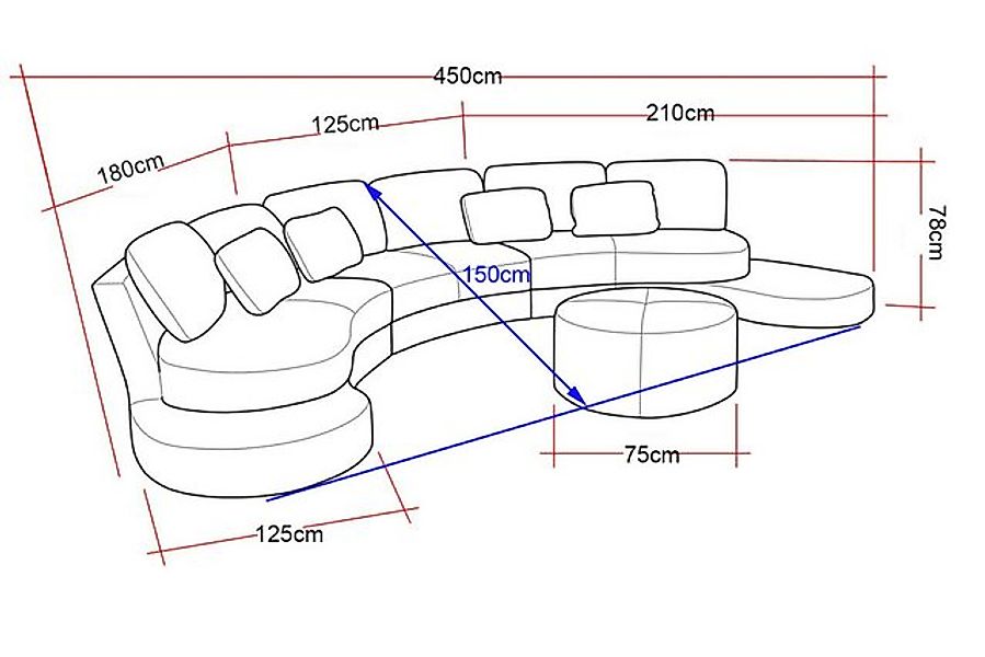 Xlmoebel Ecksofa Modernes Ecksofa mit USB-Anschluss aus Leder Wohnlandschaf günstig online kaufen