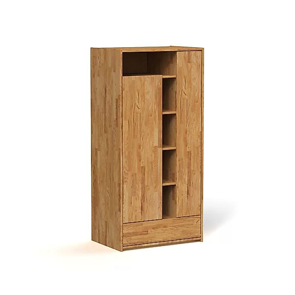 Kleiderschrank VIGO 2-T 1-Sk Holz massiv günstig online kaufen