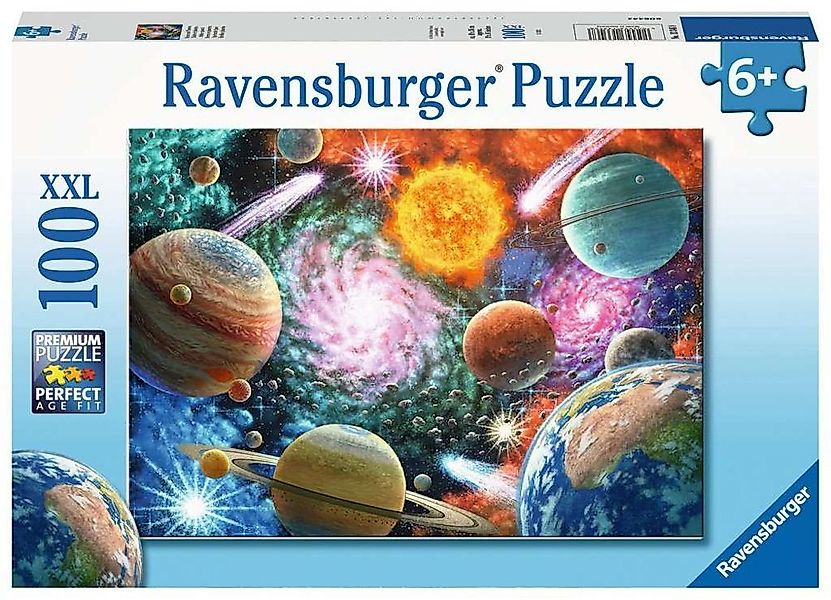 Ravensburger Puzzle 100 Teile Ravensburger Kinder Puzzle XXL Sterne und Pla günstig online kaufen