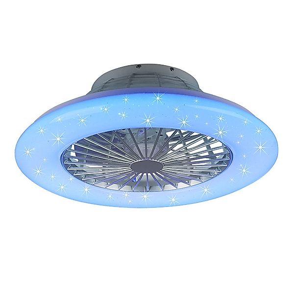 Reality Leuchten Deckenventilator, Deckenventilator Deckenlampe LED günstig online kaufen