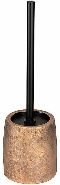 WENKO WC-Garnitur "Tremea" aus Edelstahl  Keramik  Kunststoff Keramik in br günstig online kaufen