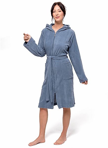 Möve Unisex-Bademantel "ideal für Sauna & Spa, Hotelbademantel, Morgenmante günstig online kaufen