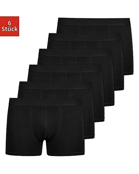 SNOCKS Boxershorts Enge Pants Herren Unterhose ohne Logo (6-St) aus Bio-Bau günstig online kaufen