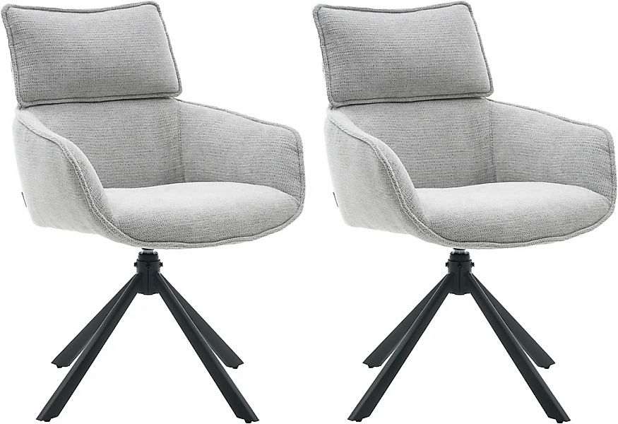 Home affaire Esszimmerstuhl "Cusey, 360 drehbar, extra dicke Polsterung, 2e günstig online kaufen