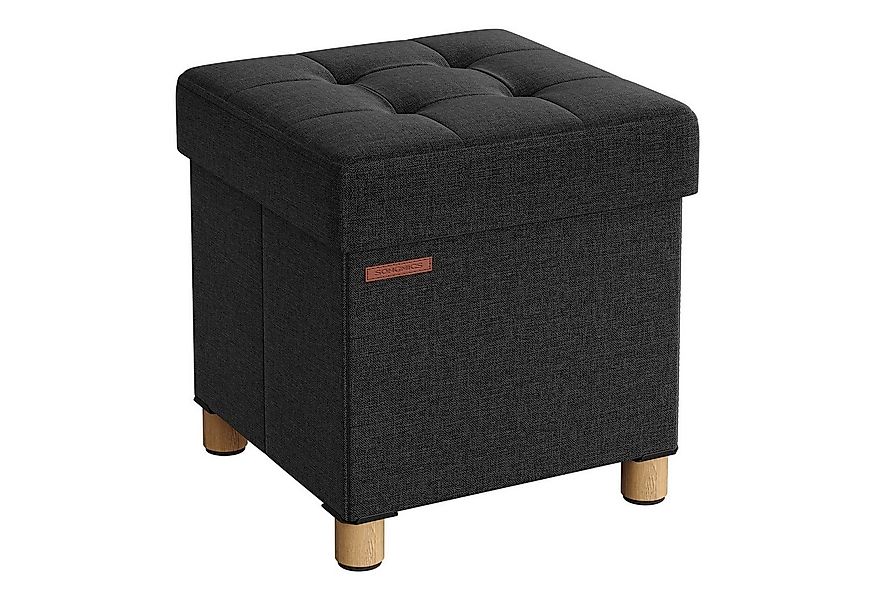 SONGMICS Sitzhocker, mit Stauraum, Schuhbank, klappbare Sitztruhe, Fußbank, günstig online kaufen