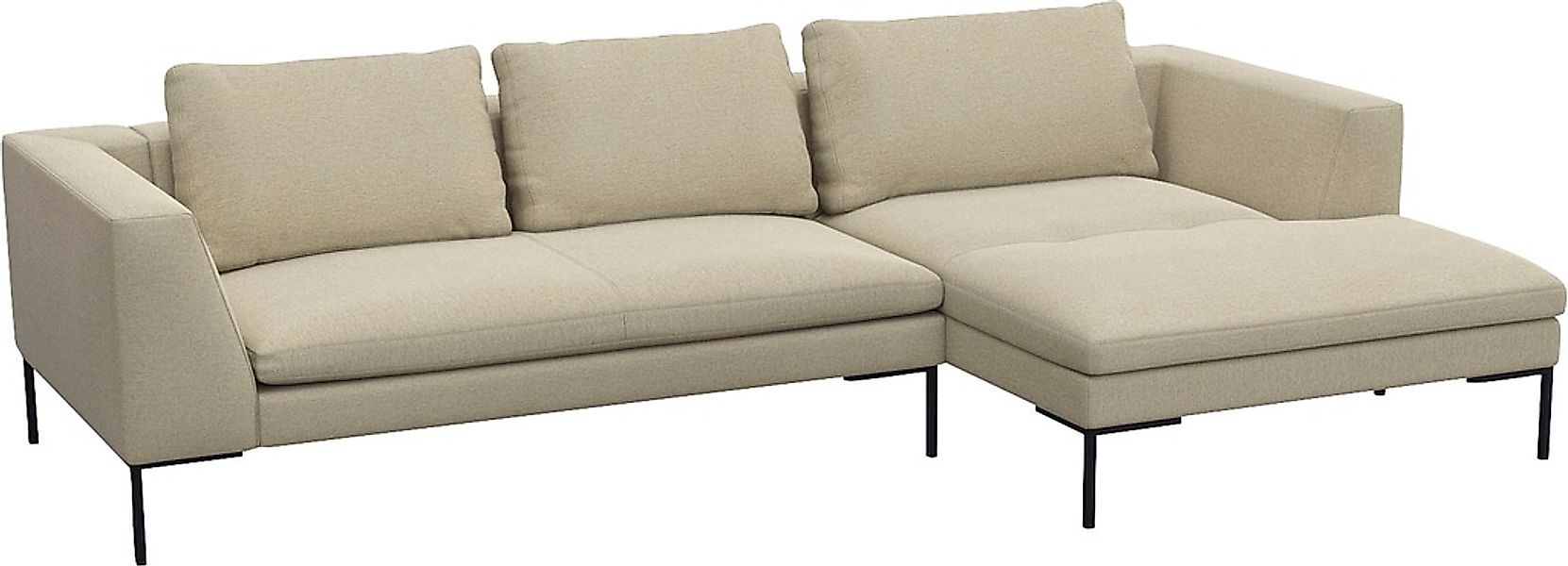 FLEXLUX Ecksofa "Loano, toller Sitzkomfort, L-Form", modernes Sofa, frei im günstig online kaufen