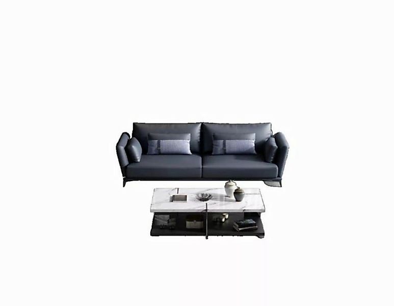 JVmoebel Sofa Italienische Polster Sitz Garnitur 3+2+1 Gruppe Leder, Made i günstig online kaufen