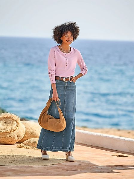 heine Langarmshirt "Shirt" 1 Stk. günstig online kaufen