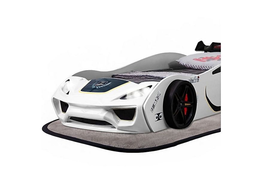 Coemo Autobett VENTO (Komplett-Set Bett und Lattenrost), Weiß Autobett 90x2 günstig online kaufen