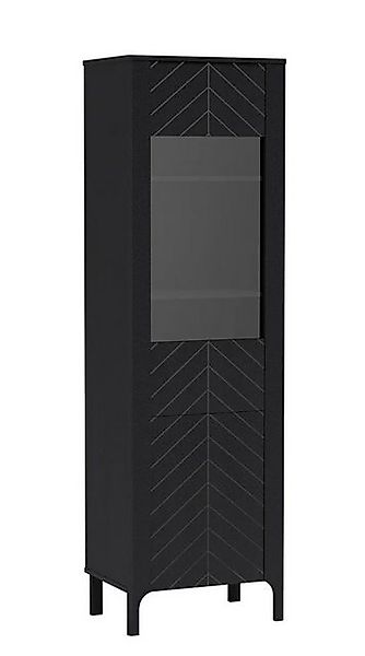 99rooms Vitrine Natan (Standvitrine, Wohnmöbel) Modern Design, Grifflos - P günstig online kaufen