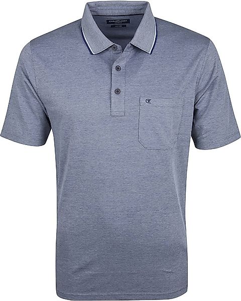 Casa Moda Poloshirt Dunkelblau Design - Größe XL günstig online kaufen